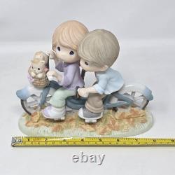 Precious Moments All for the Love of You on a Bicycle Built for Two 920025 HUGE