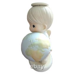 Precious Moments Angel Hes Got The Whole World In His Hands 9