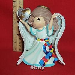 Precious Moments Angel of Patience Heavenly Blessings Autism Awareness 2014