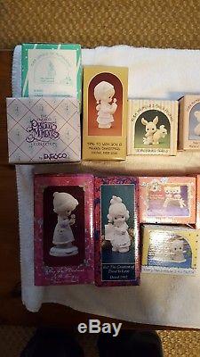 Precious Moments Assorted Lot of 24 Figurines (Lot #2) Members Only 1988-1997