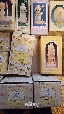 Precious Moments Assorted Lot of 26 Figurines (Lot #1)