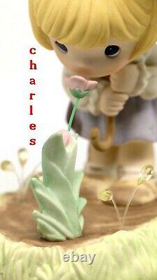 Precious Moments BLESSED ARE THE PURE IN HEART 131065 35th Anniversary Figurine