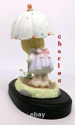 Precious Moments BLESSED ARE THE PURE IN HEART 131065 35th Anniversary Figurine