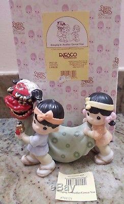 Precious Moments BRINGING IN ANOTHER GRRREAT YEAR figurine with box Japanese