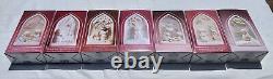 Precious Moments Beatitudes (1 thru 7) RARE Chapel Exclusives, NIB, 1991-94, Nice