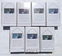 Precious Moments Beatitudes (1 thru 7) RARE Chapel Exclusives, NIB, 1991-94, Nice
