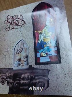 Precious Moments Beatitudes (1 thru 7) RARE Chapel Exclusives, NIB, 1991-94, Nice
