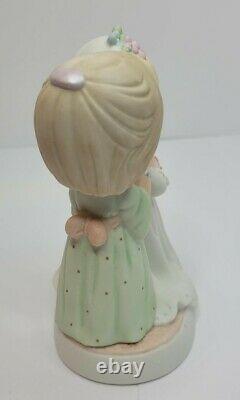 Precious Moments Beautiful and Blushing, My Baby's Now A Bride #117802, Enesco