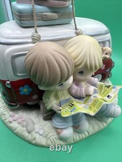 Precious Moments Being With You Is The Best Adventure Vw Bus Figurine 153024