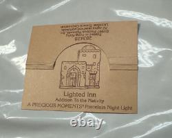 Precious Moments Bethlehem Lighted Inn Nativity Addition Night Light Figurine