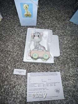 Precious Moments Birthday Train14,15, &16 Walrus, Gorilla, Feline Set & Boxes