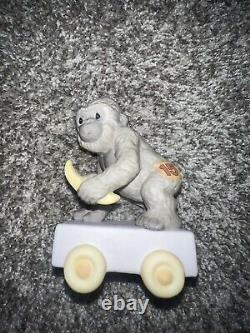 Precious Moments Birthday Train14,15, &16 Walrus, Gorilla, Feline Set & Boxes