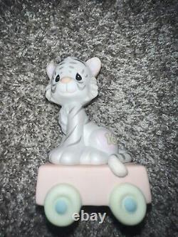 Precious Moments Birthday Train14,15, &16 Walrus, Gorilla, Feline Set & Boxes