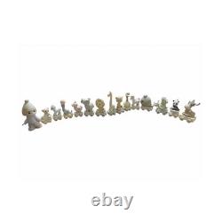 Precious Moments Birthday Train Porcelain Figurines, Boxed
