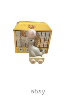 Precious Moments Birthday Train Porcelain Figurines, Boxed