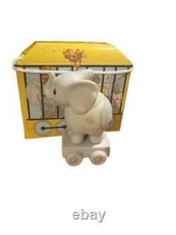 Precious Moments Birthday Train Porcelain Figurines, Boxed