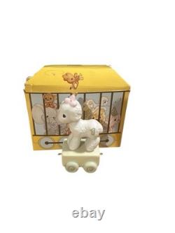 Precious Moments Birthday Train Porcelain Figurines, Boxed