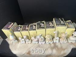 Precious Moments Birthday Train Set, Age Baby- 10 & Clown, Set Of 11