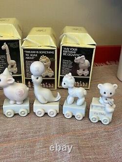 Precious Moments Birthday Train Set Of 11 Pieces For Baby + Clown + Ages 1-9