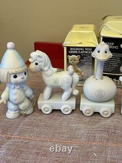 Precious Moments Birthday Train Set Of 11 Pieces For Baby + Clown + Ages 1-9