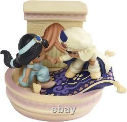 Precious Moments Bisque Porcelain Figurine Ltd Ed Disney Showcase Aladdin Jasmin