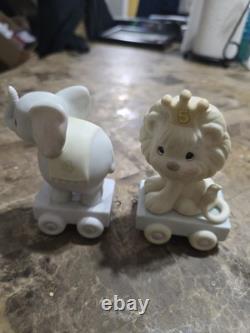Precious Moments Bless The Days of Youth Clown Birthday Train Figurine 142019