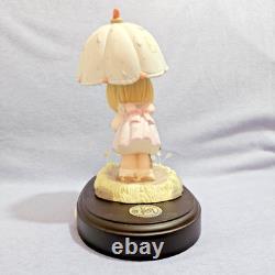 Precious Moments Blessed Are The Pure In Heart 35th Anniv Girl Puddle Jump EUC