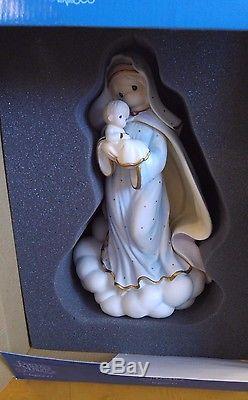 Precious Moments Blessed Art Thou Amongst Women Glass Display 261556 SIGNED