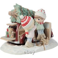 Precious Moments Bringing Home The Spirit Of Christmas Limited Edition Figurine