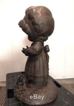 Precious Moments Bronze Copper Statue Figure Doll 21 53cm Sam Butcher VeryRare