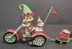 Precious Moments CHRISTMAS PARADE 3 pc Set UNMARKED Sample From Showroom + Bonus