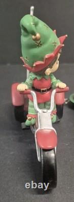 Precious Moments CHRISTMAS PARADE 3 pc Set UNMARKED Sample From Showroom + Bonus