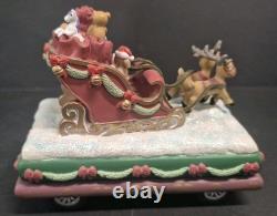 Precious Moments CHRISTMAS PARADE 3 pc Set UNMARKED Sample From Showroom + Bonus