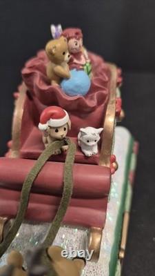 Precious Moments CHRISTMAS PARADE 3 pc Set UNMARKED Sample From Showroom + Bonus