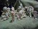 Precious Moments Clowns Set Porcelain Figurines Retired Lot Of 12