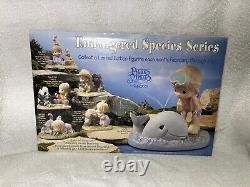 Precious Moments COMPLETE SET OF 6 ENDANGERED SPECIES. Boxed. Placard