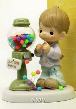 Precious Moments COUNT YOUR MANY BLESSINGS 879274 Boy With Gumballs Limited Ed