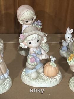 Precious Moments Calendar Girls Edition 2001 (10 Of 12 Figurines)