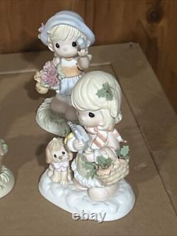 Precious Moments Calendar Girls Edition 2001 (10 Of 12 Figurines)
