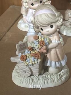 Precious Moments Calendar Girls Edition 2001 (10 Of 12 Figurines)