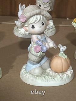 Precious Moments Calendar Girls Edition 2001 (10 Of 12 Figurines)