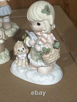Precious Moments Calendar Girls Edition 2001 (10 Of 12 Figurines)