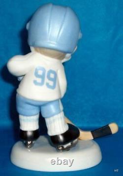 Precious Moments Canadian Exclusive Hockey Player # 99 Let's Keep Our Eye On