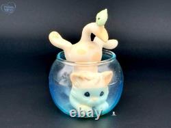 Precious Moments Catch Ya' Later Playful Collectible Cat Scene