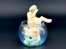 Precious Moments Catch Ya' Later Playful Collectible Cat Scene