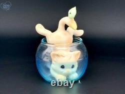 Precious Moments Catch Ya' Later Playful Collectible Cat Scene