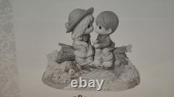 Precious Moments Caught in the Current of Love 183003 Limited Edition NIB