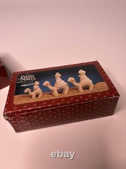 Precious Moments Christmas 9 Piece Nativity Set + Three Wise Men with boxes