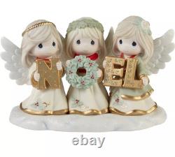 Precious Moments Christmas Angels Figurine Joyeux Noel Limited Edition 231035