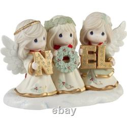 Precious Moments Christmas Angels Figurine Joyeux Noel Limited Edition 231035